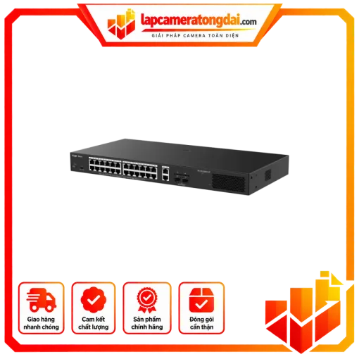 Switch 28 cổng Reyee RG-ES228GS-LP