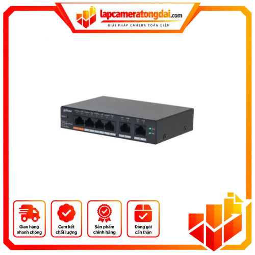 SWICTH DAHUA DH-CS4006-4ET2ET-60