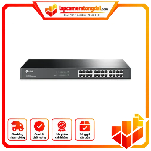 Switch mạng TP LINK TL-SG1024 – SG1024RACK
