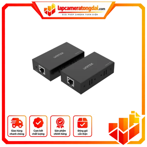 BỘ NỐI DÀI HDMI QUA LAN 150M UNITEK V101A