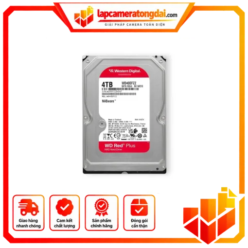 Ổ cứng WD 4TB WD40EFZZ-RED