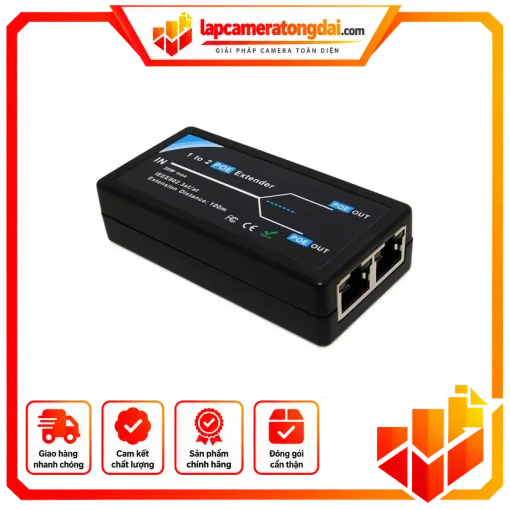 Bộ chia POE 1 RA 2 (POE103BN) ( BH 3 THÁNG) – BCHIA1RA2
