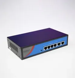 Switch POE SinicHomeSN-2104POE-BLUE/4POE