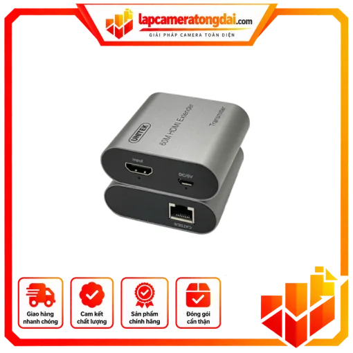 Bộ nối dài HDMI ra Lan 60m (V178A)