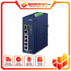 Thiết bị chuyển mạch chuẩn công nghiệp PLANET IP40 IGS-614HPT