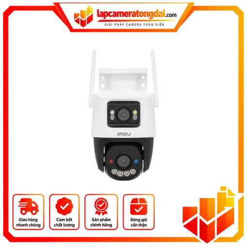 Camera Wifi 8MP iMOU Cruiser Dual 2 Pro IPC-S7XFP-8U0WED