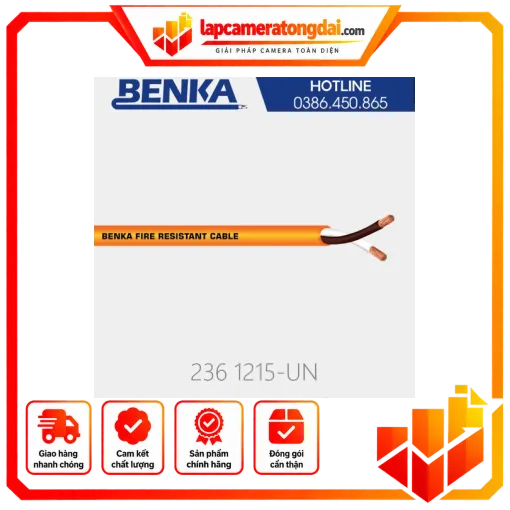 Cáp chống cháy BENKA 236 1215-UN (Cuộn 500m)