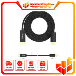 Cáp chuyển đổi DisplayPort 1.2 sang HDMI 4K 1.8m Unitek V1608A