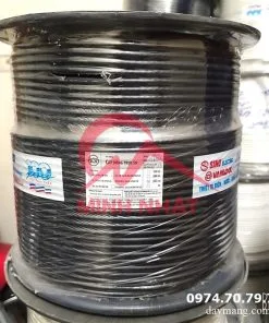 Cáp Đồng Trục RG6 PCT màu đen, cuộn 305m