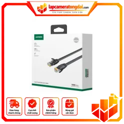 Cáp mạng bấm sẵn Dẹt Cat6 12m 26AWG (NW102) Ugreen 50179