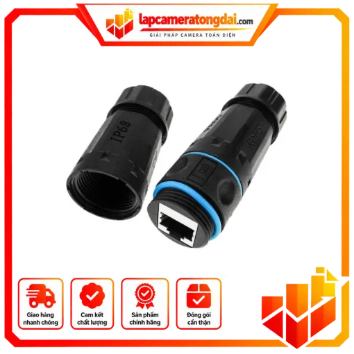 ĐẦU NỐI RJ45 1-1 CHỐNG NƯỚC