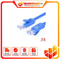 Dây cat6 utp 3m màu xanh – DN3MXANH