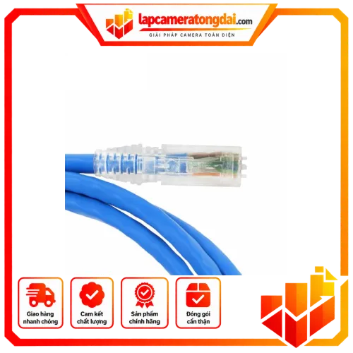 DÂY NHẢY CAT6 Commscope 0,5M (NPC06UVDB-BL002F)