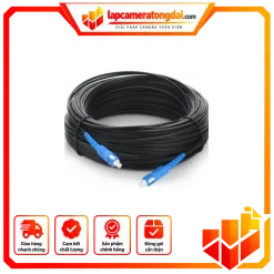 Dây nhảy quang Outdoor 2.0mm 2FO, bó mềm CÓ Amored(lớp kẽm) SC/UPC-SC/UPC, 70M