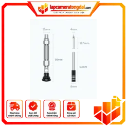 Bộ tuốc nơ vít đa năng 38 in 1 từ tính hợp kim nhôm Ugreen 80459 cao cấp