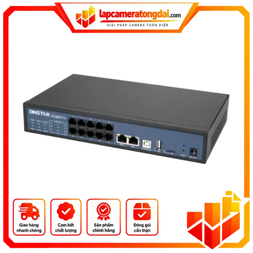 Tổng đài IP Dinstar UC200 Pro