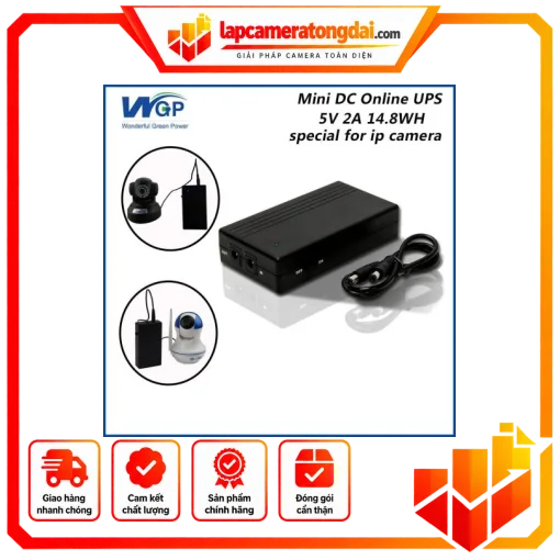 BỘ LƯU ĐIỆN UPS 5V-2A
