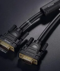 11630 20 VG101 UGREEN VGA Male to Male Cable 1.5m (Black)