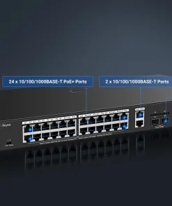 Switch 28 cổng Reyee RG-ES228GS-LP