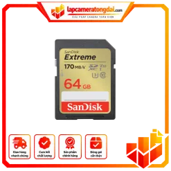 Thẻ nhớ Sandisk 64GB – THESD64