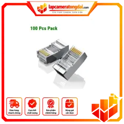 Hạt mạng RJ45 Cat6 100c/hộp chính hãng Ugreen 50248 cao cấp