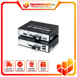 HDMI+USB+AUDIO Fiber Optical Extender BT-HDMI-T/R Bộ B&TON