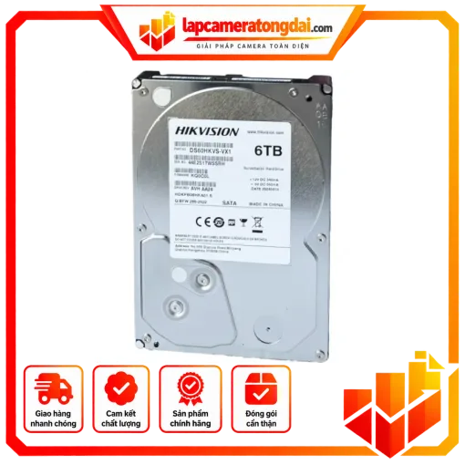 Ổ cứng 6TB Hikvision DS60HKVS-VX1