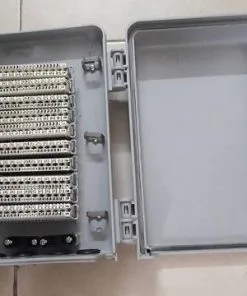 Hộp đấu nối cáp điện thoại + phiến (20 đôi)