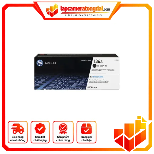 Hộp mực in HP M211d/M211dw/M236dw (W1360A/136A)