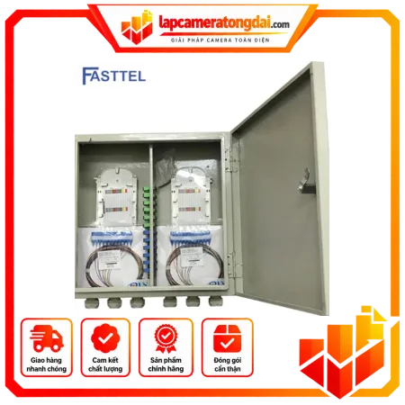 ODF 24FO NGOÀI TRỜI (đầy đủ phụ kiện bao gồm dây nối quang SC/UPC) – ODF24FONT