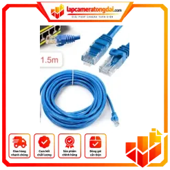 Dây cat6 utp 1,5m màu xanh – 1.5mma