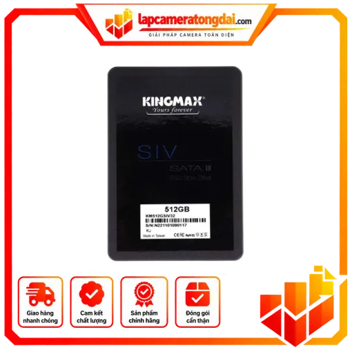 SSD Kingmax SIV32 512GB Sata 3 2.5inch