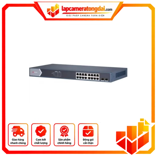 Switch mạng HIKVISION DS-3E1518P-SI