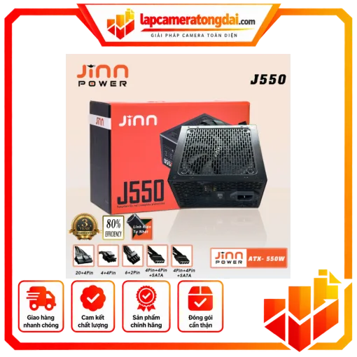 Nguồn Jinn 550w (J550)