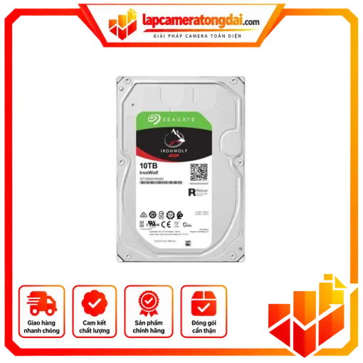 Ổ cứng 10TB Seagate Ironwolf - ổ ST10000VN000