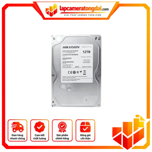 Ổ cứng giám sát 12TB Hikvision DS120HKAI-VX1