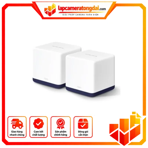 Bộ phát wifi Mercusys Halo H50G 2-Pack