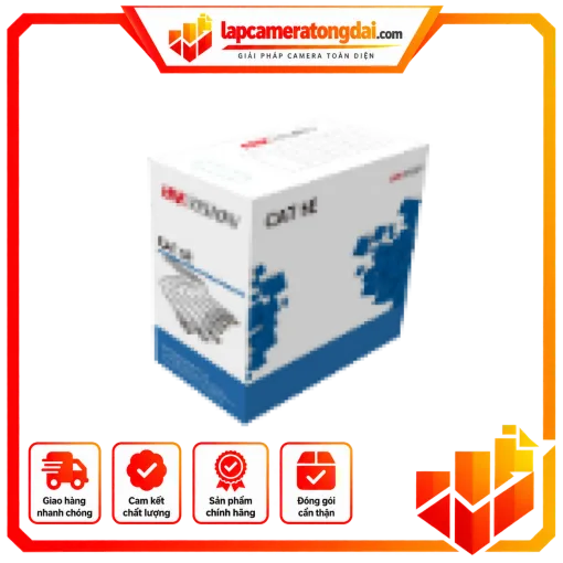 Cáp mạng CAT5 HIKVISION DS-1LN5EUEC0 – 1LNC0