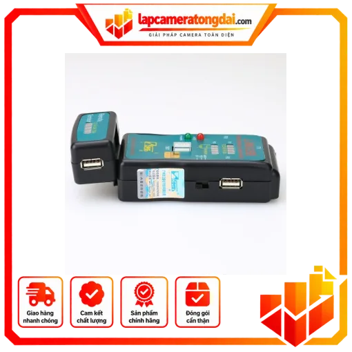 Hộp test cáp đa năng CT -168 (rj45-rj11-USB) – ct168
