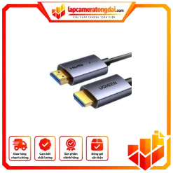 Ugreen 45504 15m 2.0 4K@60Hz sợi quang AOC Fiber HDMI Cable 15m HD178