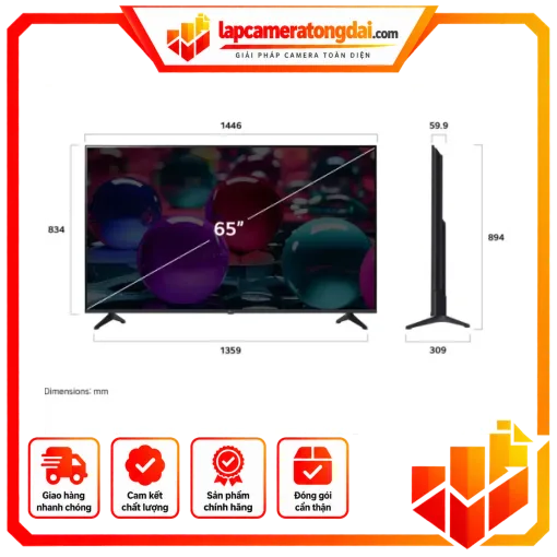 Smart Tivi LG UHD 4K 65 inch 65UA7350PSB