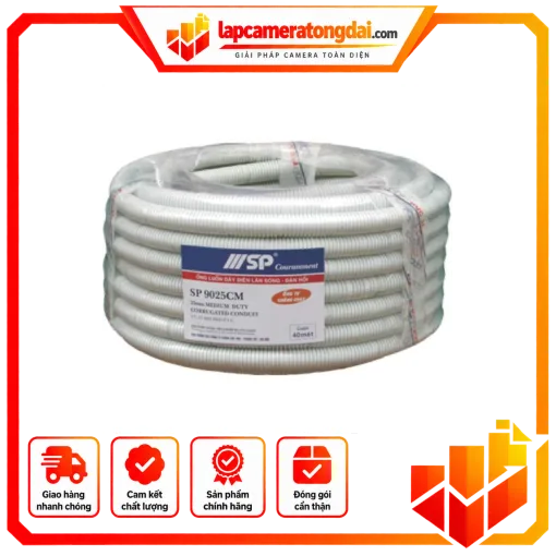 Ống ruột gà phi 25 (Sino)