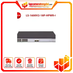 Switch PoE H3C Layer 2 18 Port Gigabit LS-1600V2-18P-HPWR-GL