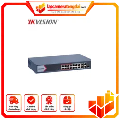 SWITCH POE HIKVISION 16 Port DS-3E1318P-EI/M