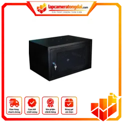 TỦ RACK 6U D400 MÀU ĐEN