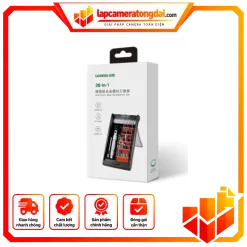 Bộ tuốc nơ vít đa năng 38 in 1 từ tính hợp kim nhôm Ugreen 80459 cao cấp