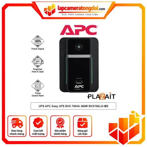 BỘ LƯU ĐIỆN UPS BVX700LUI-MS