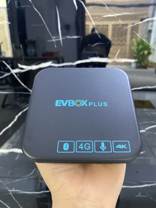 ANDROI TV BOX EVBOX PLUS CHUẨN 4K ( RAM 4GB ROM 32GB ) KẾT NỐI BLUETOOTH