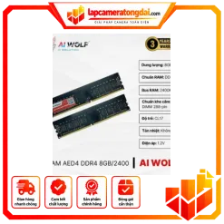 RAM PC AIWOLF AED4 DDR4 8GB/2400