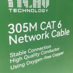 Cáp mạng UTP CAT 6, HTYC-3W-4122-L, Hiệu Yichu (305m)